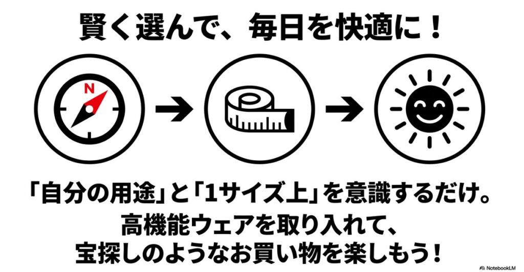 自分に合った高機能ウェアを見つけて生活を豊かにするコツ