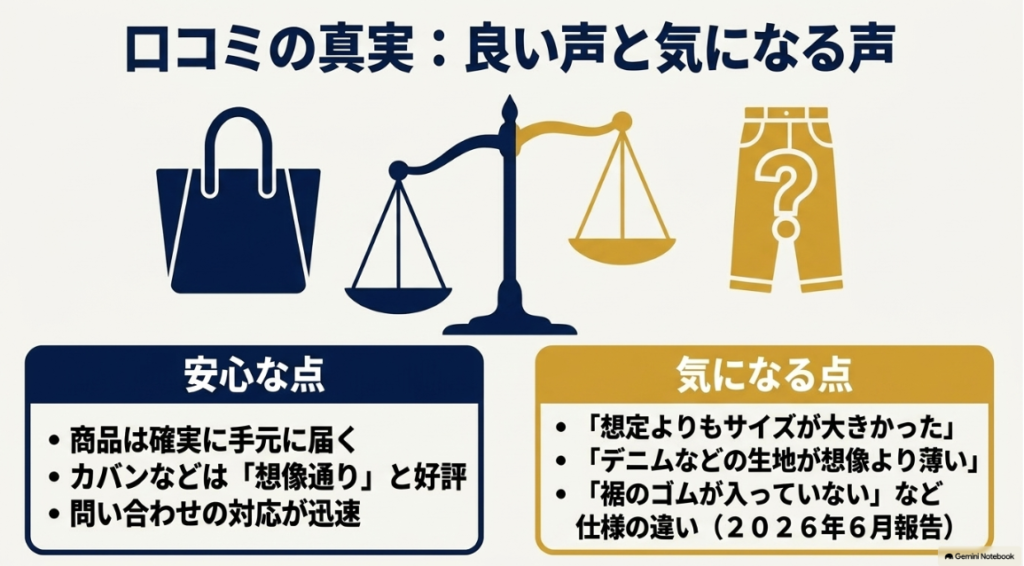 SOLEAは六本木にSOLEAのサイズ感や生地に関するリアルな口コミ一覧